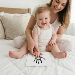 3 Pack Inkless Baby Hand & Footprint + Pet Paw Print Kit with Display Frame | Newborn & Pet Keepsake Gift