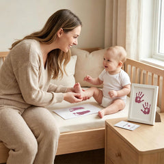 2 Pack Inkless Baby Hand & Footprint Kit – Bronze Print Color | Newborn Keepsake & Baby Shower Gift
